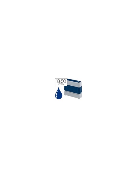 Sello automatico brother 18 mm x 50 mm azul Sello automatico brother 18 mm x 50 mm azul