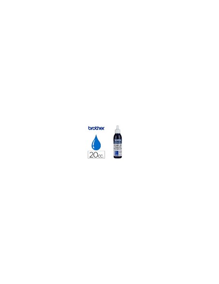 Tinta brother para sellos automaticos color azul bote de 20 cc