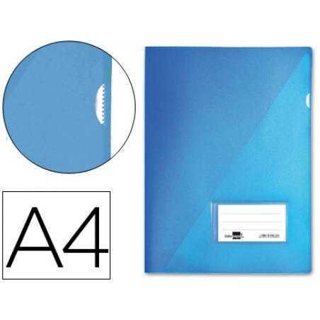Carpeta liderpapel dossier a4 uñero azul