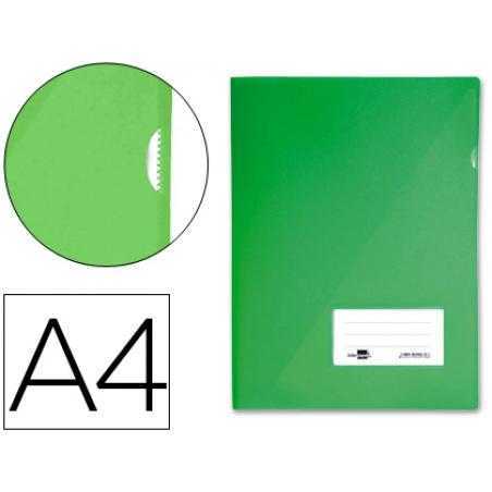 Carpeta liderpapel dossier a4 uñero verde