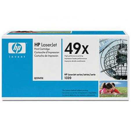 Toner hp laserjet smart 1320/ 1320n/1320nw/1320tn 3390/3392 49x negro alta capacidad -6.000pag-