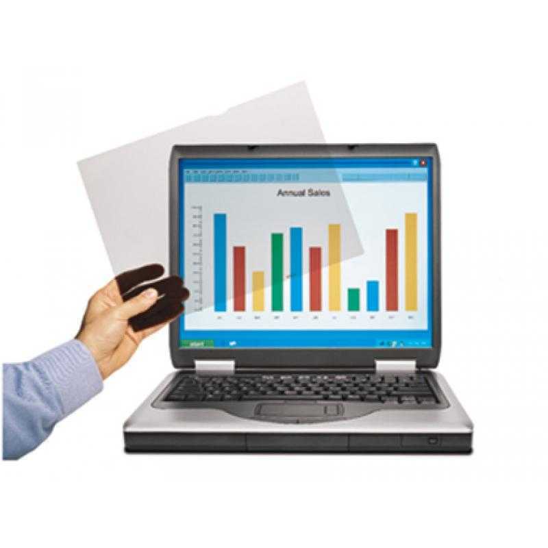 Filtro para pantalla 3m pf-17 de privacidad para portatil y tft-lcd