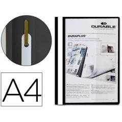 Carpeta duraplus din a4 con fastener negro durable