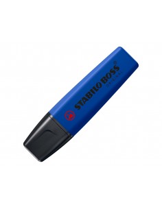 Rotulador stabilo boss fluorescente nature colors wildflower edition color azul marino