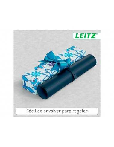 Alfombrilla de sobremesa leitz 80x40 cm color azul oscuro