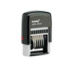 Numerador trodat automatico 6 bandas 4 mm