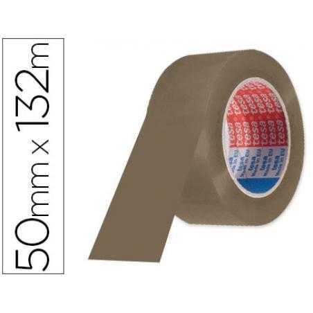 Cinta adhesiva tesa marron pp 132 mt x 50 mm para embalaje