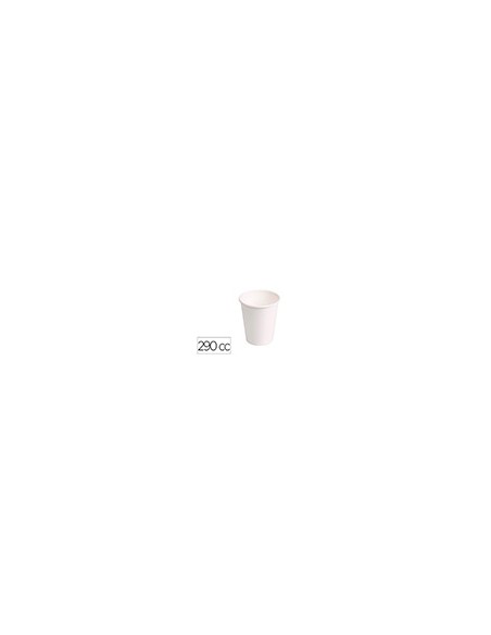 Vaso termico de carton blanco 290 cc paquete de 50 unidades Vaso termico de carton blanco 290 cc paquete de 50 unidades