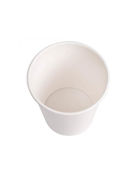 Vaso termico de carton blanco 290 cc paquete de 50 unidades Vaso termico de carton blanco 290 cc paquete de 50 unidades