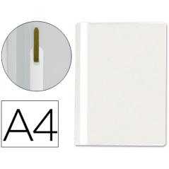Carpeta dossier fastener plastico q-connect din a4 blanco