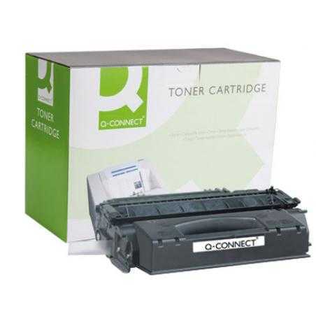 Toner q-connect compatible hp lj p2015 q7553x -7.000pag-negro
