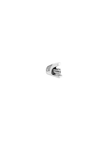 Grapadora liderpapel micro con regalo de caja de 1000 grapas 24/6 26/6 capacidad 20 hojas blanco