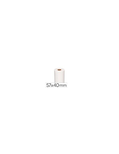 Rollo sumadora q-connect termico 57x40x11 mm 58 gr sin bisfenol a