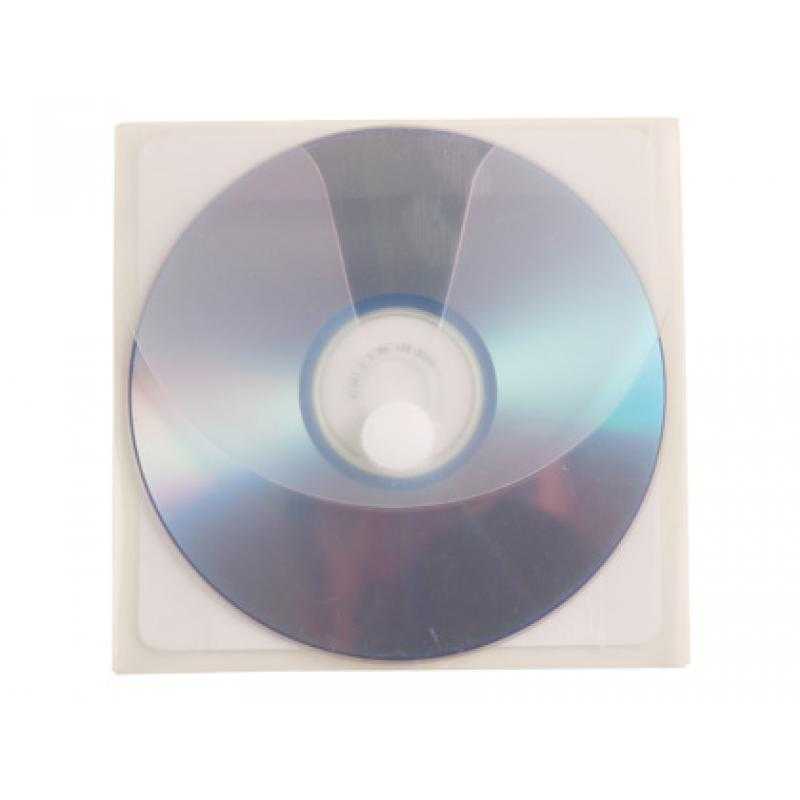 Sobre para cd q-connect polipropileno autoadhesivo convelcro-bolsa con 5 unidades-