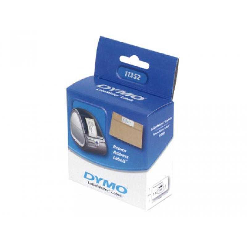 Etiqueta adhesiva dymo 11356 -tamaño 89x41 mm para impresora 400 300 etiquetas uso identificacion