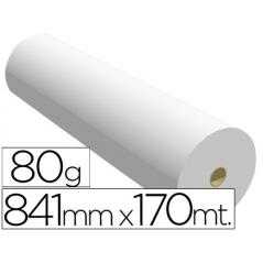 Papel reprografía ppc para planos 841x170mt 80gr