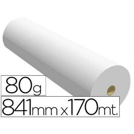 Papel reprografía ppc para planos 841x170mt 80gr