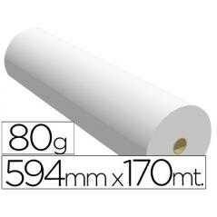 Papel reprografía ppc para planos 594x170mt 80gr