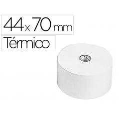 Rollo sumadora termico q-connect 44 mm ancho x 70 mm diametro sin bisfenol a
