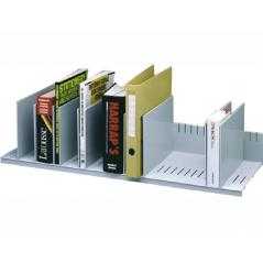 Organizador de armario paperflow gris ajustable 802 mm