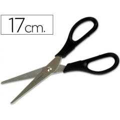 Tijera oficina q-connect inoxidable 7" -17 cm -blister