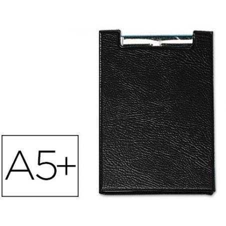 Carpeta saro plastico con pinza cuarto color negro