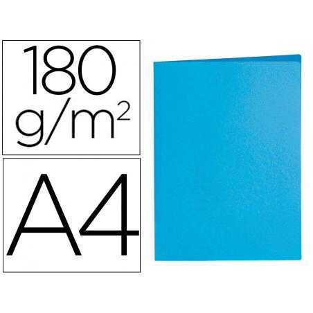Subcarpeta liderpapel din a4 celeste intenso 180g/m2