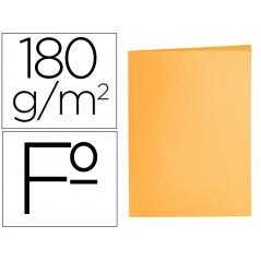 Subcarpeta liderpapel folio naranja intenso 180g/m2