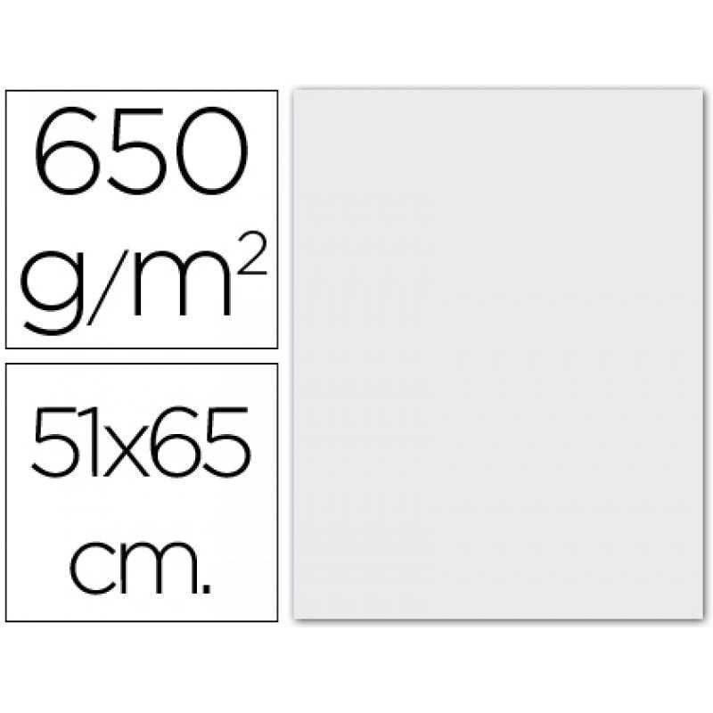 Cartulina extra 51x65 650 grs. -blanca -unidad