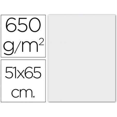 Cartulina extra 51x65 650 grs. -blanca -unidad