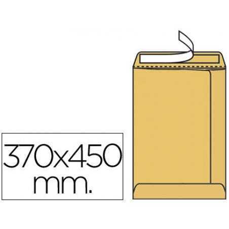 Sobre liderpapel k-36 bolsa kraft 370x450 mm caja de 100 unidades