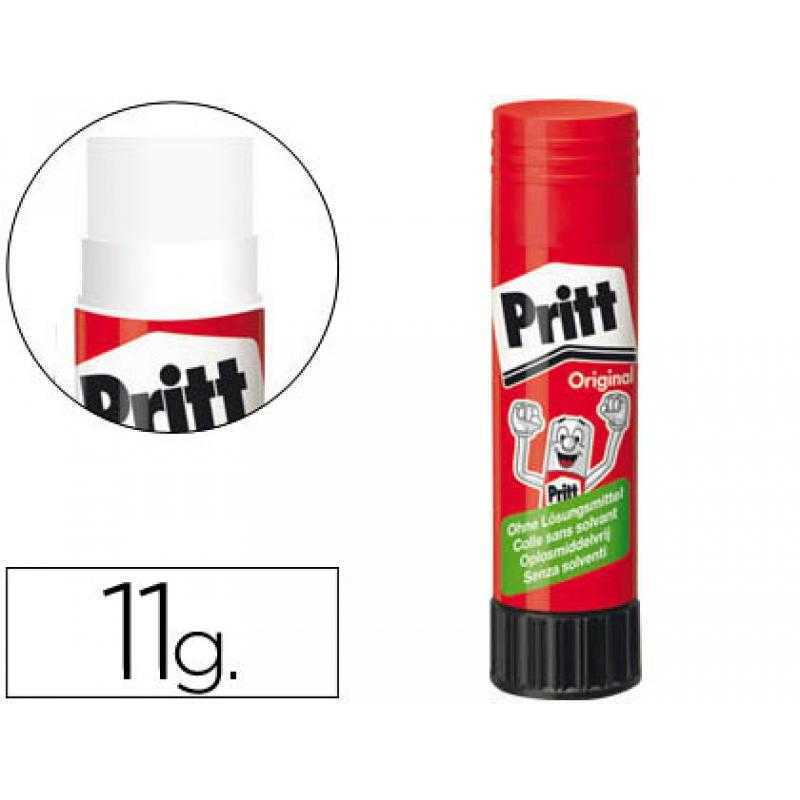 Pegamento pritt en barra 11 gr unidad