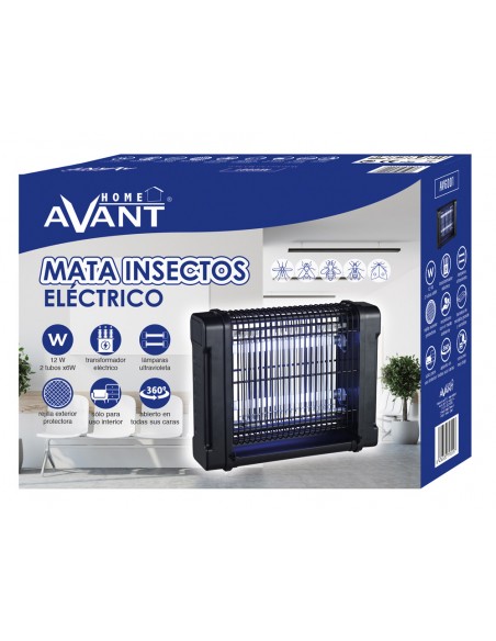 Mata insectos avant electrico con 2 tubos 6w