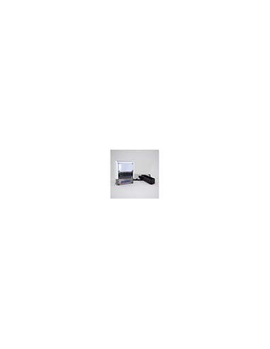 Sello avery especial tejidos personalizable 3 lineas 288 caracteres con pinza y tira termoadhesiva lavable negro