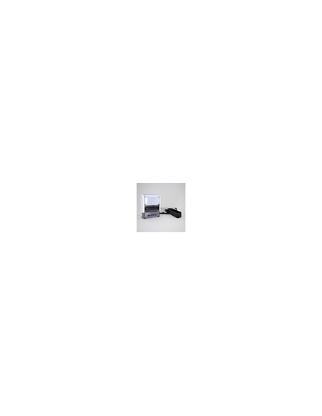 Sello avery especial tejidos personalizable 3 lineas 288 caracteres con pinza y tira termoadhesiva lavable negro