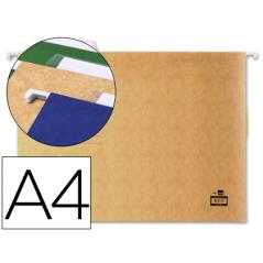 Carpeta colgante liderpapel a4 kraft
