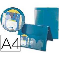 Carpeta liderpapel portadocumentos 36903 polipropileno dina4 verde lomo 50 mm