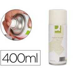 Pegamento q-connect spray quick mount adhesivo reposicionable bote de 400 ml