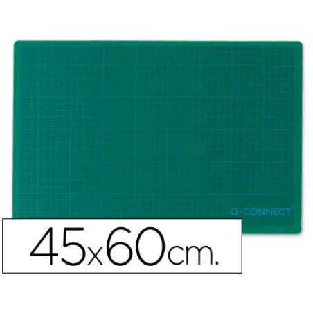Plancha para corte q-connect -tamaño 450x600 mm a-2 verde