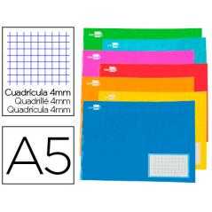 Libreta liderpapel smart a5 apaisado 32h 60g/m2 cuadro 4mmcon margen