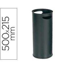 Paraguero metalico 306 negro 50x21,5 cm