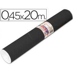 Rollo adhesivo aironfix unicolor negro mate 67004 rollo de 20 mt