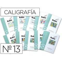Cuaderno rubio caligrafia nº 13