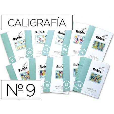 Cuaderno rubio caligrafia nº 9