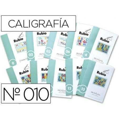 Cuaderno rubio caligrafia nº 010