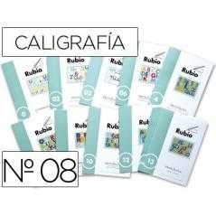 Cuaderno rubio caligrafia nº 08