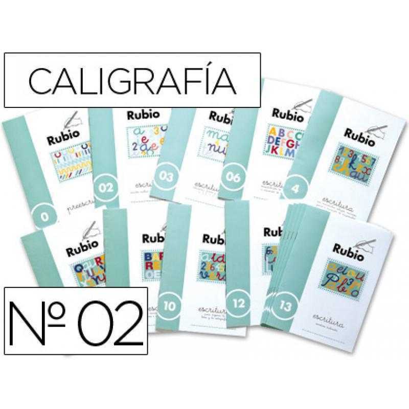 Cuaderno rubio caligrafia nº 02