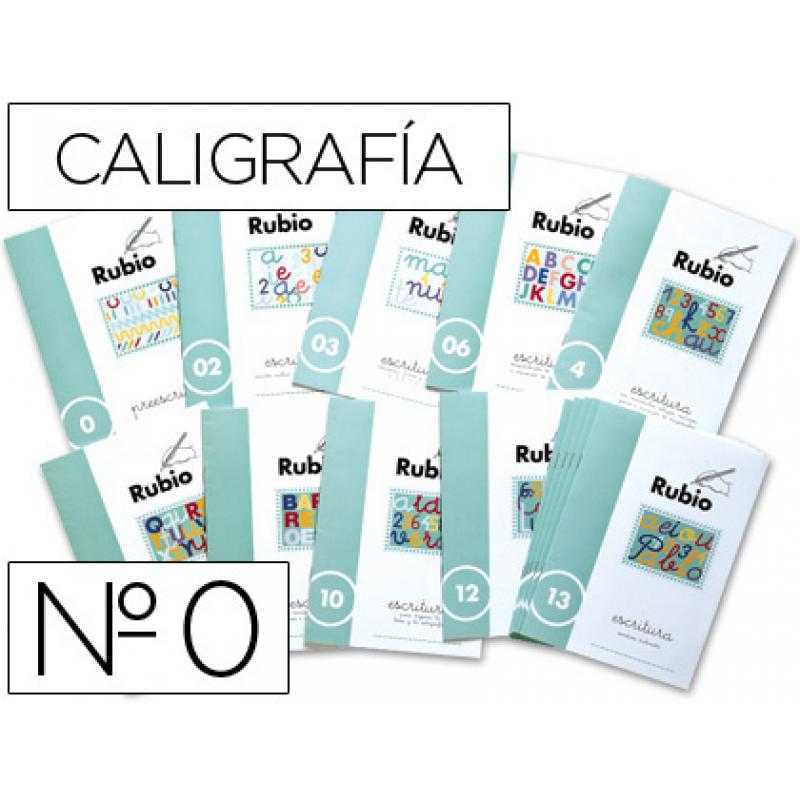 Cuaderno rubio caligrafia nº 0