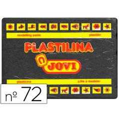Plastilina jovi 72 negro -unidad -tamaño grande
