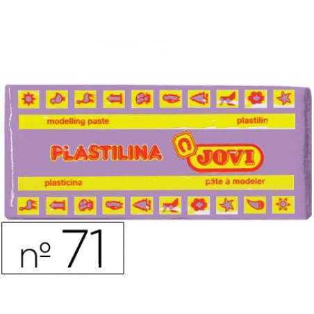 Plastilina jovi 71 lila -unidad -tamaño mediano